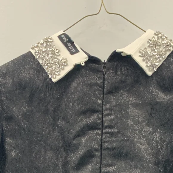 Sister Jane Figure Jacquard Mini Dress - Picture 7 of 8